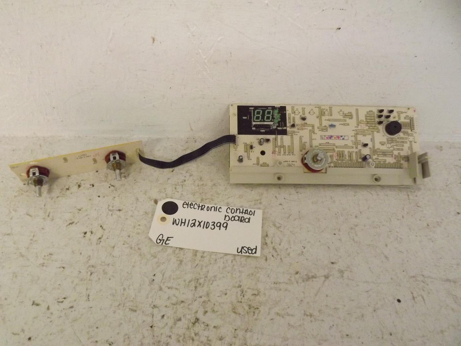GE Washer WH12X10399 Electronic Control Board Used GE Washer WH12X10399 Electronic Control Board Used